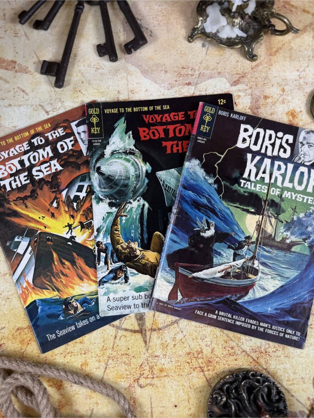 Gold Key Comics Maritime Adventure Set - Silver Age Comic Collection (1964-1968)